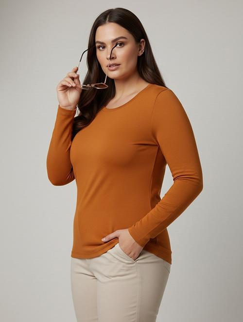 women solid long sleeve pullover - 22239202 - Very Small Image - 1