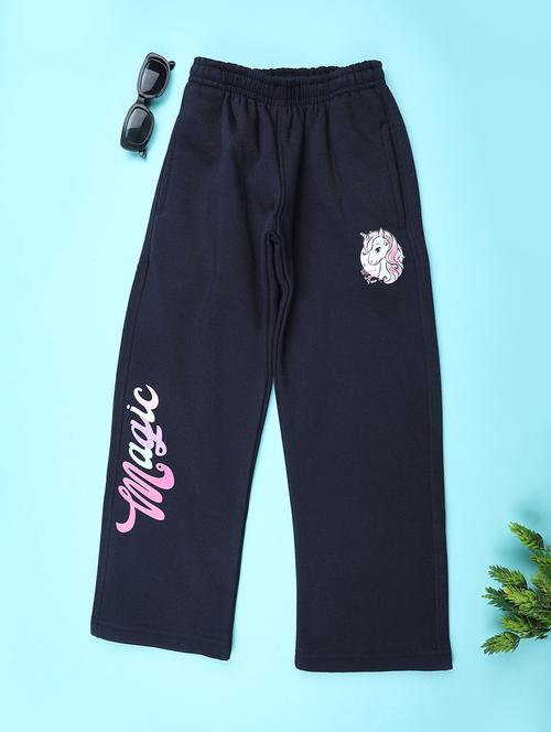 girls printed mid rise pyjama - 22240260 - Very Small Image - 1