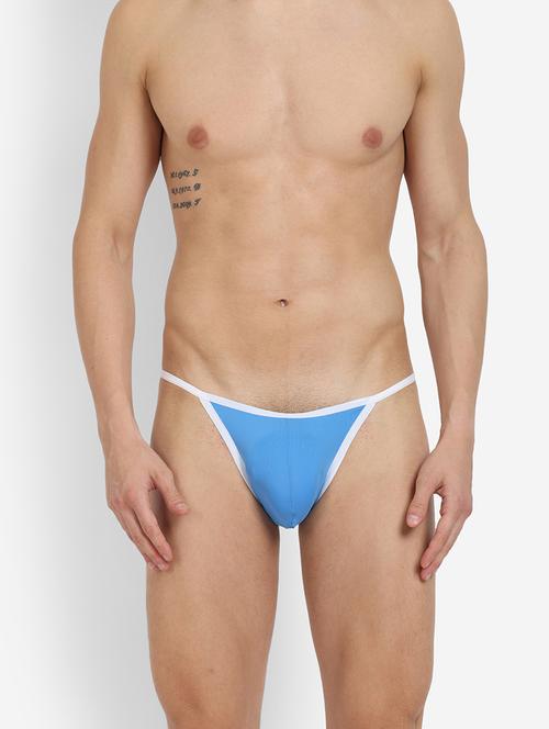 men solid thongs brief - 22241906 - Very Small Image - 1