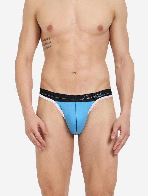 men color block thongs brief - 22241917 - Very Small Image - 1