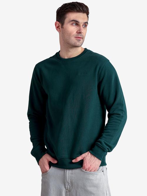 men solid long sleeve regular fit sweatshirt - 22243970 - Very Small Image - 1