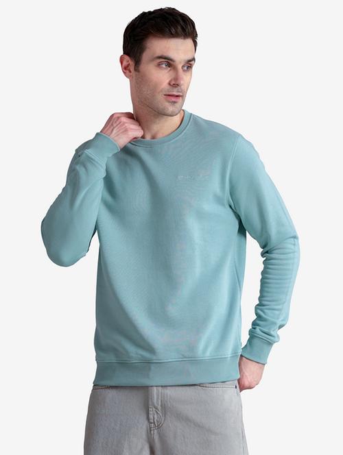 men solid long sleeve regular fit sweatshirt - 22243977 - Very Small Image - 1