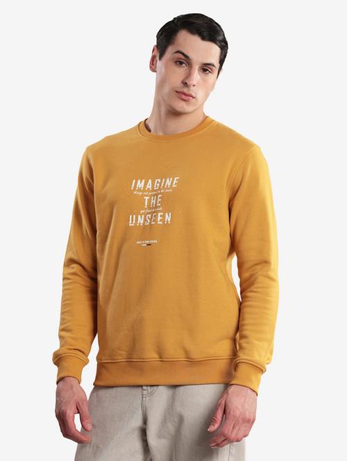 men typographic long sleeve regular fit sweatshirt - 22243983 - Very Small Image - 1