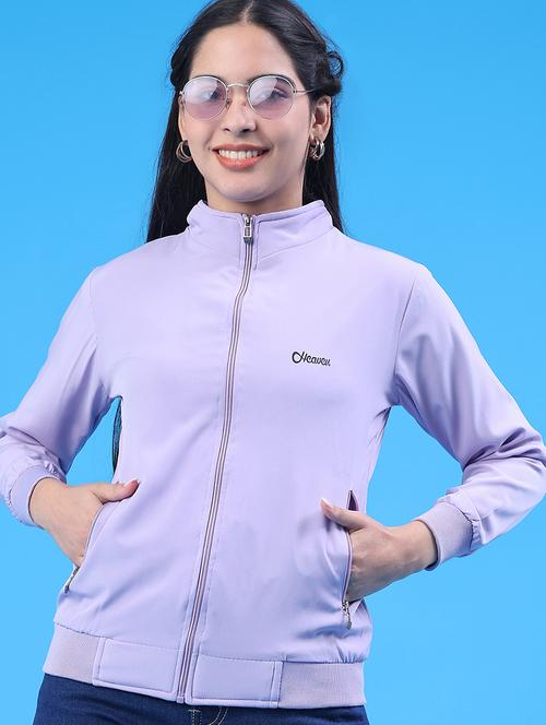 women solid long sleeve regular jacket - 22249620 - Very Small Image - 1