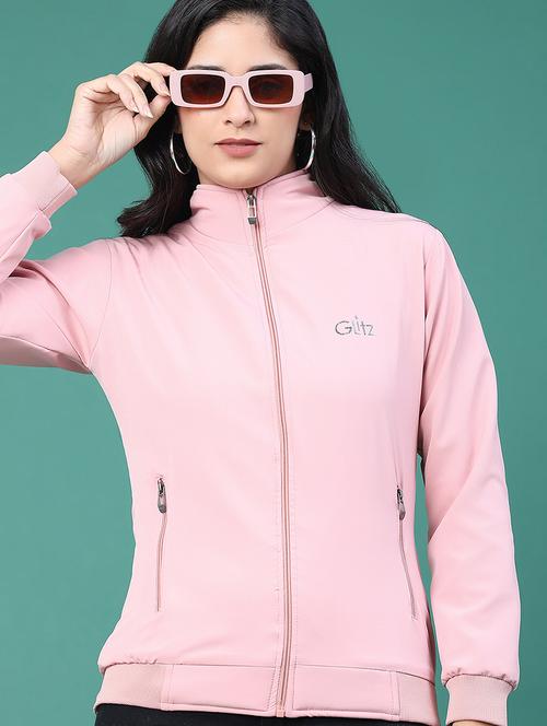 women solid long sleeve regular jacket - 22249627 - Very Small Image - 1