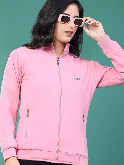 women solid long sleeve regular jacket - 22249629 - Very Small Image - 1