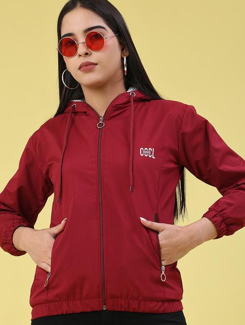 women solid long sleeve regular jacket - 22249981 - Very Small Image - 1