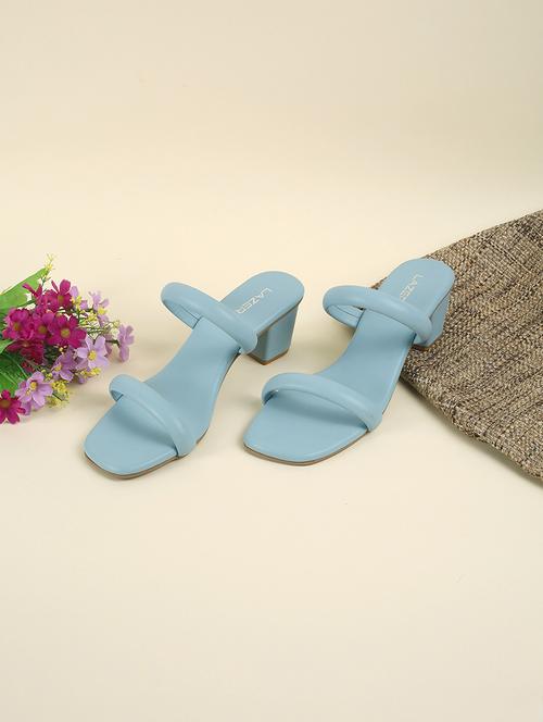 Women Slip On Block Heel Sandal - 22251909 - Very Small Image - 1