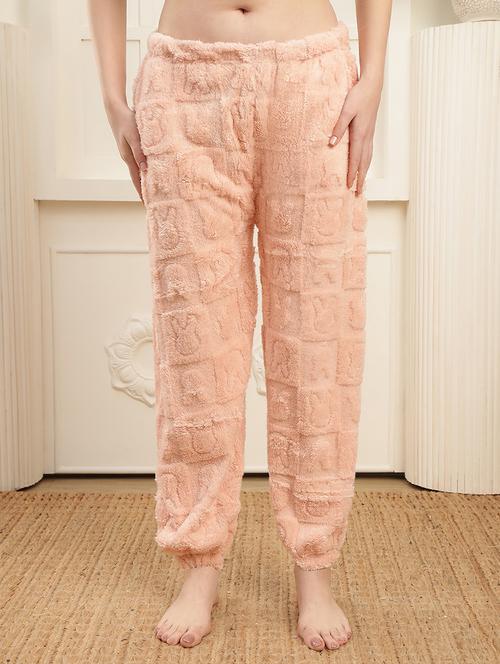 women solid mid rise lounge wear pyjama - 22254911 - Very Small Image - 1