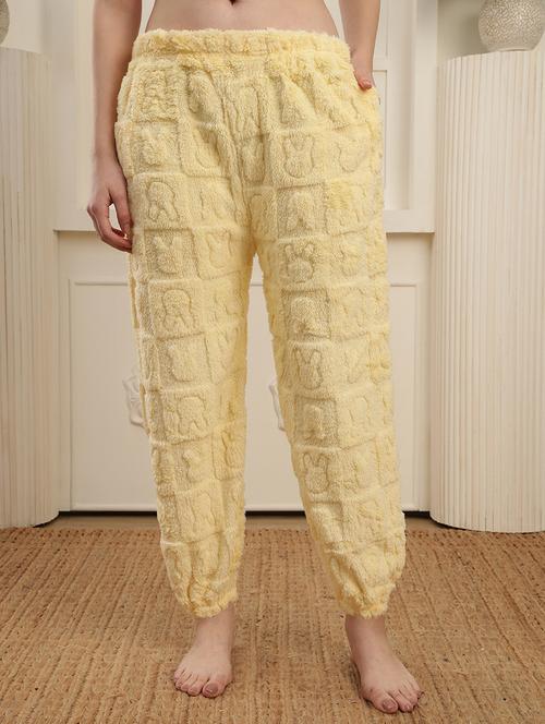 women solid mid rise lounge wear pyjama - 22254913 - Very Small Image - 1