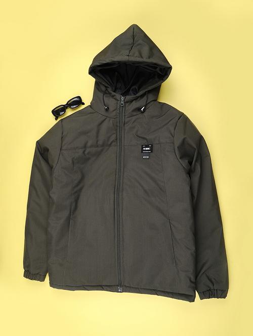 boys solid long sleeve jacket - 22257908 - Very Small Image - 1