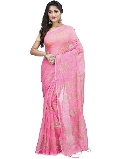 women foil printed saree with blouse - 22260782 - Very Small Image - 1