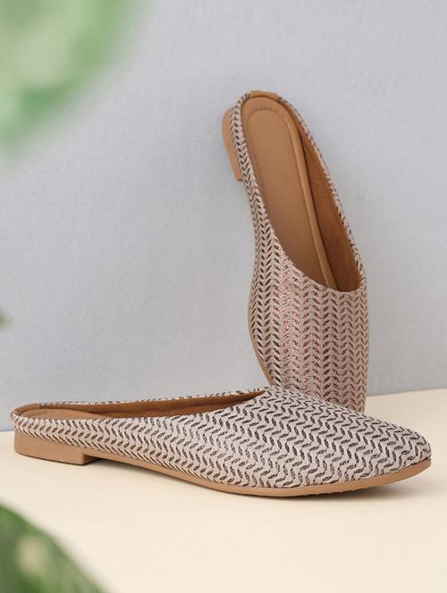 women self designed flat mules - 22263441 - Very Small Image - 1