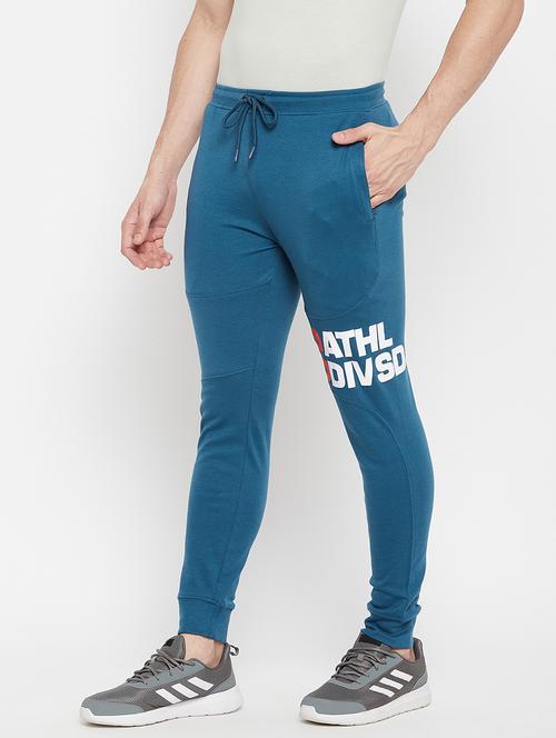 men mid rise slim fit track pant - 22264033 - Very Small Image - 1