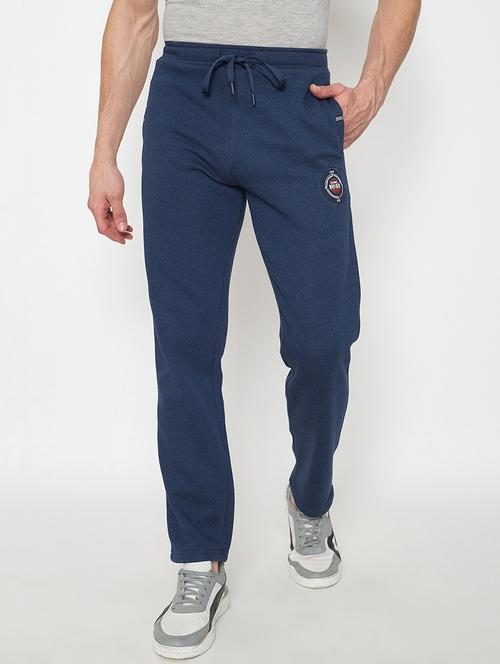 men solid mid rise regular fit track pant - 22264067 - Very Small Image - 1