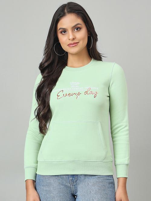 women printed long sleeve sweatshirt - 22264417 - Very Small Image - 1