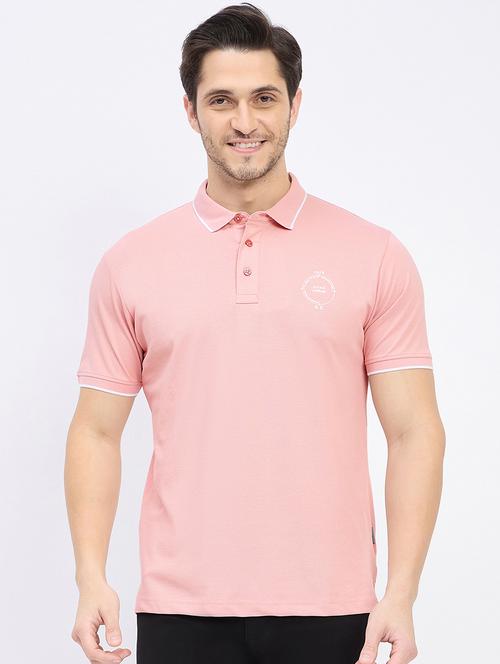 men solid short sleeve regular fit polo t-shirt - 22264594 - Very Small Image - 1
