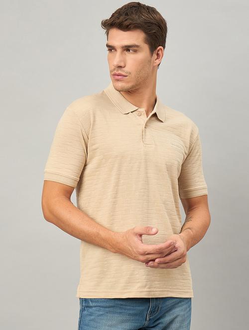 men solid short sleeve polo t-shirt - 22264599 - Very Small Image - 1