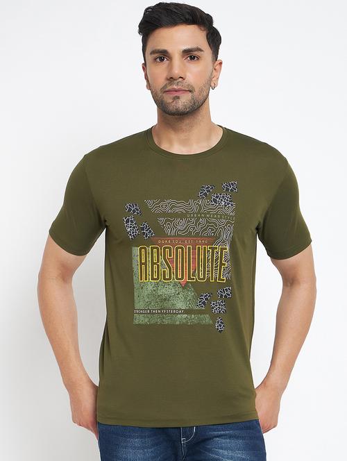 men printed short sleeve t-shirt - 22264604 - Very Small Image - 1