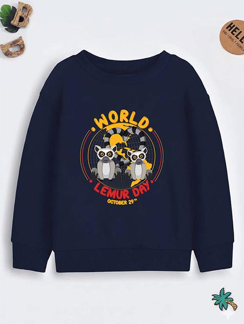 boys front print long sleeve sweatshirt - 22274353 - Very Small Image - 1