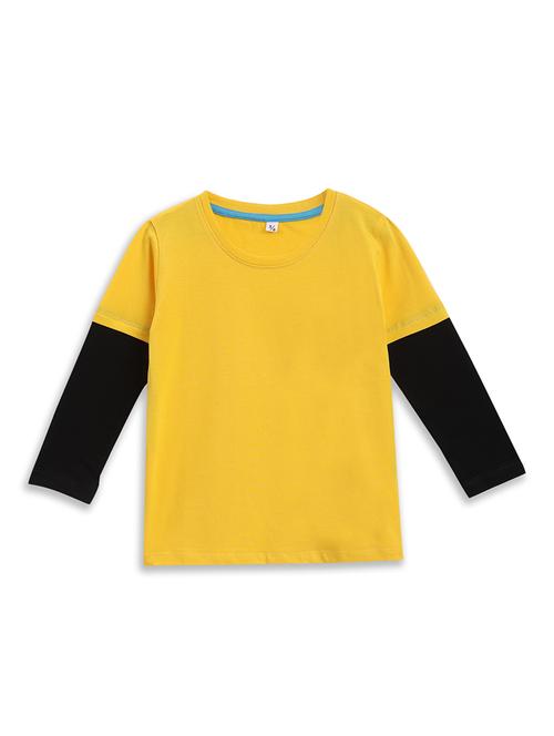 boys color blocked long sleeve t-shirt - 22275762 - Very Small Image - 1
