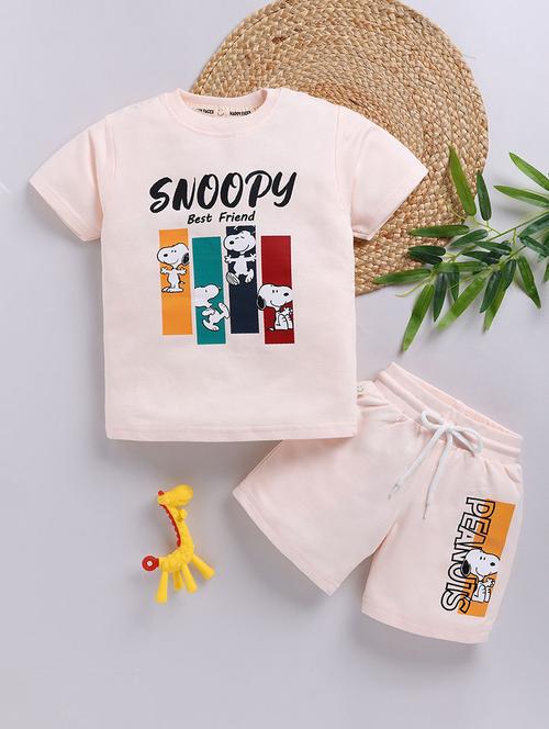 kids printed shorts co-ord set - 22276505 - Very Small Image - 1