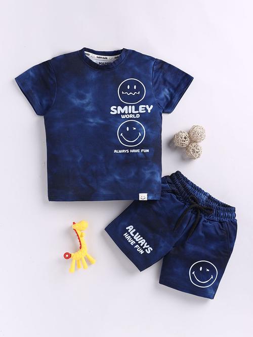 kids printed shorts co-ord set - 22276635 - Very Small Image - 1