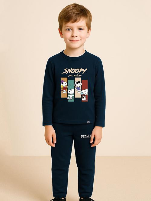 boys printed full length co-ord set - 22276637 - Very Small Image - 1