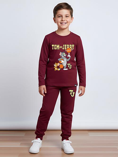 boys printed full length co-ord set - 22276640 - Very Small Image - 1