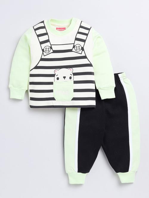 boys printed full length co-ord set - 22277150 - Very Small Image - 1