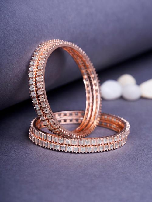women green brass bangles - 22278106 - Very Small Image - 1