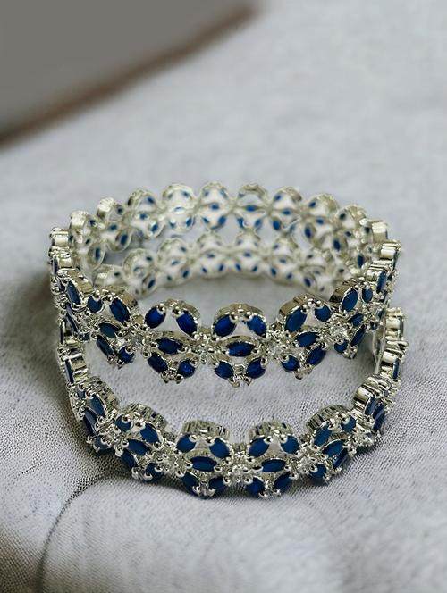 women blue brass bangle - 22278208 - Very Small Image - 1