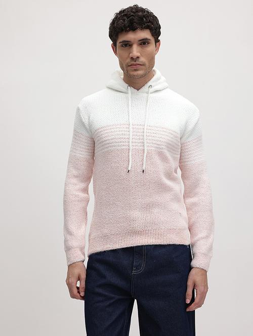 men striped long sleeve regular fit pullover  - 22280340 - Very Small Image - 1