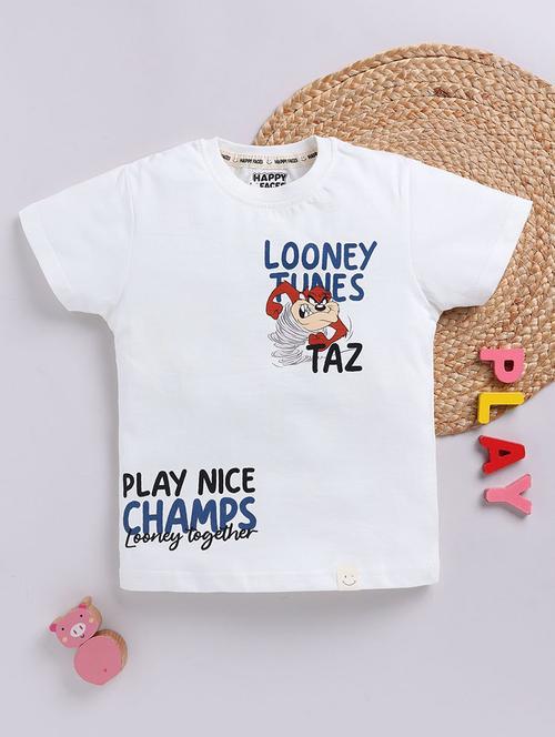 Kids Printed Short Sleeve T-shirt - 22282871 - Very Small Image - 1