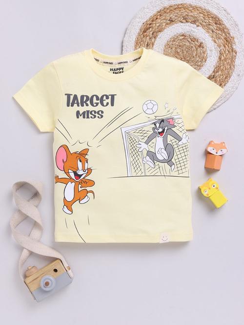 Kids Printed Short Sleeve T-shirt - 22282874 - Very Small Image - 1