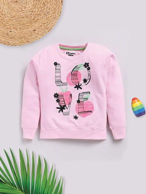 girls printed long sleeve sweatshirt - 22283366 - Very Small Image - 1