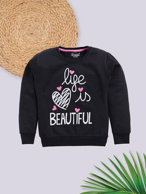 kids printed long sleeve sweatshirt - 22283388 - Very Small Image - 1