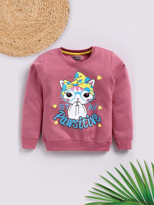 kids printed long sleeve sweatshirt - 22283391 - Very Small Image - 1