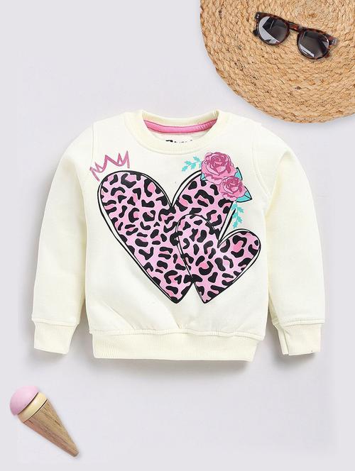 girls printed long sleeve sweatshirt - 22283394 - Very Small Image - 1