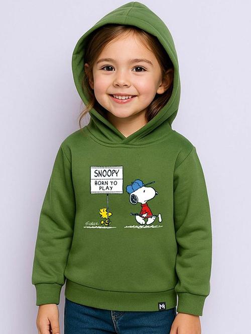 kids printed long sleeve hooded sweatshirt - 22285162 - Very Small Image - 1