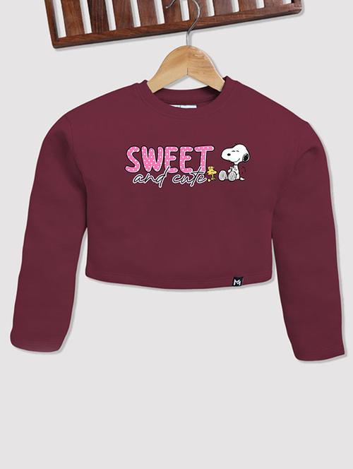 girls printed long sleeve sweatshirt - 22285165 - Very Small Image - 1