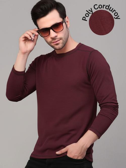 men solid long sleeve slim fit t-tshirt - 22285882 - Very Small Image - 1