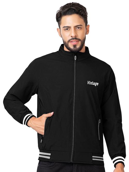 men solid long sleeve regular fit casual jacket - 22286948 - Very Small Image - 1