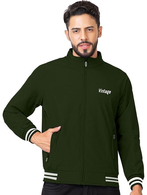 men solid long sleeve regualr fit casual jacket - 22286950 - Very Small Image - 1