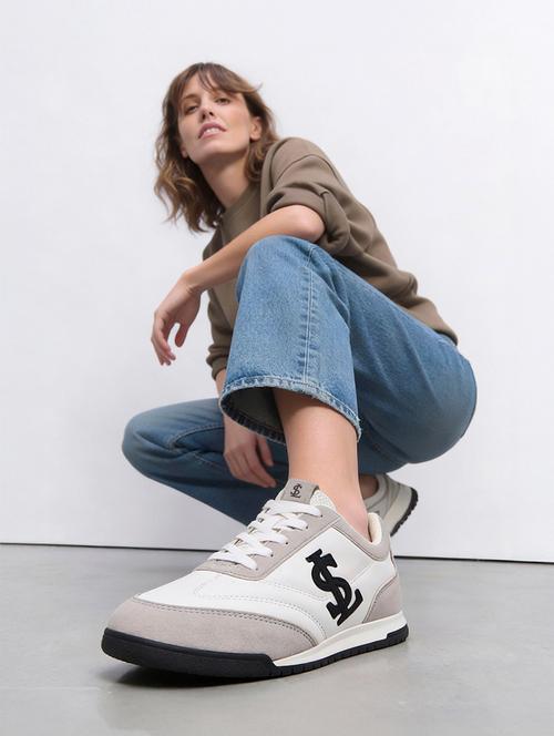 women solid lace-up sneaker - 22287925 - Very Small Image - 1