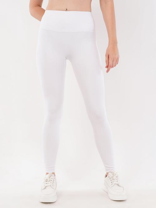women solid high rise ankle length legging - 22288625 - Very Small Image - 1