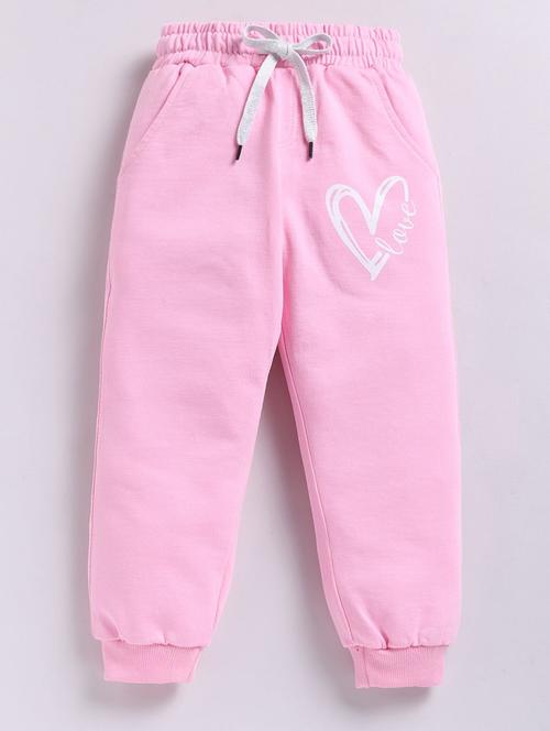girls printed mid rise jogger - 22303121 - Very Small Image - 1