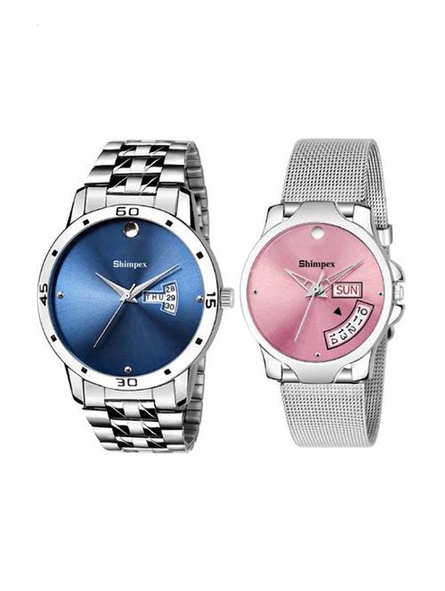 classic edge analog watch set of 2  - 22315595 - Very Small Image - 1