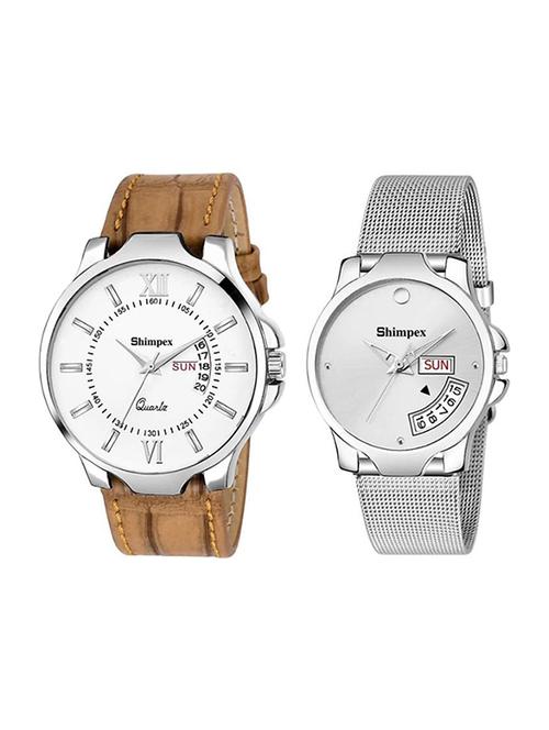 classic edge analog watch set of 2  - 22315700 - Very Small Image - 1