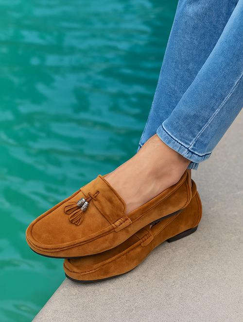 men beige slip on loafer - 22317494 - Very Small Image - 1